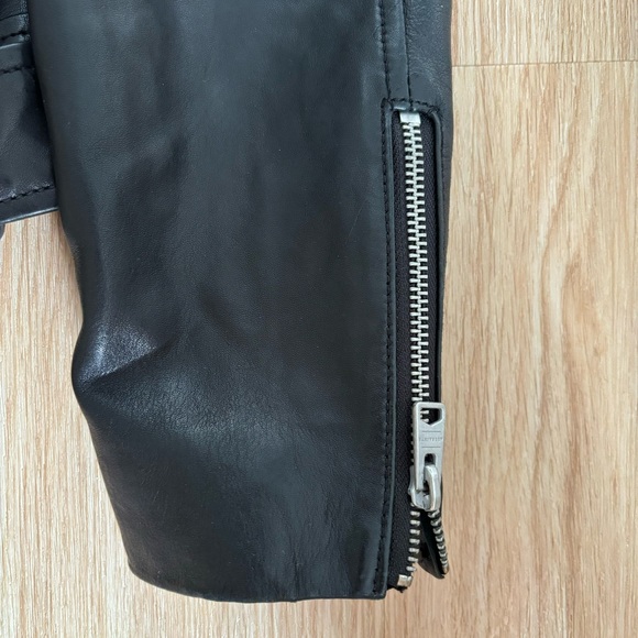 Allsaints Kodey Leather Biker Jacket - Picture 6 of 6